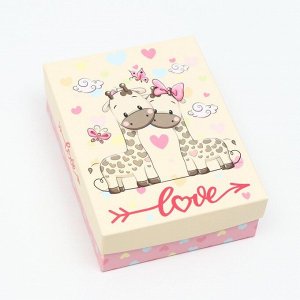 Подарочная коробка "Love Жирафики"