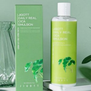 Успокаивающая эмульсия с центеллой азиатской	Jigott  Daily Real Cica Emulsion