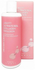 Антивозрастная эмульсия с коллагеном	Jigott Ultimate Real Collagen Emulsion