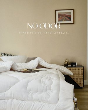 Одеяло демисезонное полушерстяное MUJI (200*230, Япония)