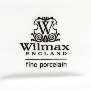 Блюдо фарфоровое Wilmax, 21,5x13,5 см, цвет белый