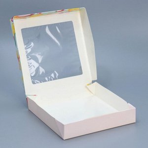 Коробка складная «Present», 20 ? 20 ? 4 см