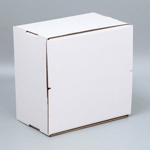 Коробка складная «Белая» 30 х 30 х 19 см