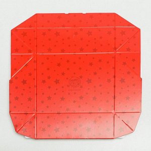 Коробка складная новогодняя «С Новым годом», 10*8*3.5 см