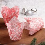 Форма бумажная &quot;Тюльпан&quot;, ёлочные игрушки, 5 х 8 см