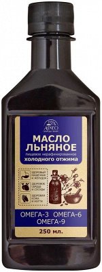 Масло льняное  AVEO нерафинированное АЛТАЙ 250 мл