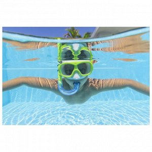 Набор для плавания SureSwim, маска, ласты, трубка, 7-14 лет, цвета МИКС, 25019 Bestway