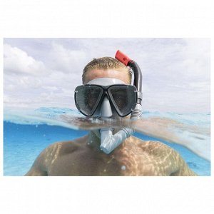 Набор для плавания Blackstripe, маска, трубка, от 14 лет, цвета МИКС, 24029 Bestway