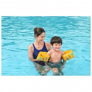 Нарукавники для плавания Swim Safe, ступень «С», от 3-6 лет, 32033 Bestway