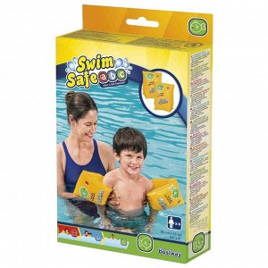 Нарукавники для плавания Swim Safe, ступень «С», от 3-6 лет, 32033 Bestway