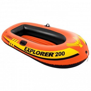 Лодка INTEX Explorer 200 58330NP, 2 местная, 185x94x41 см, от 6 лет, до 95 кг