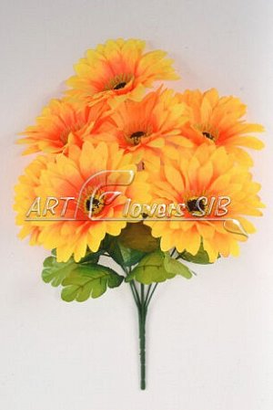 Artflowers-sib Цветы искуственные букет подсолнухи Н:36см/7г
