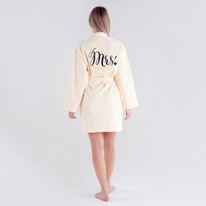 Халат махровый женский Missis размер, 100% хлопок
