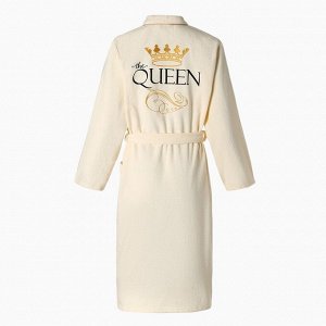 Халат махровый женский Queen размер, 100% хлопок