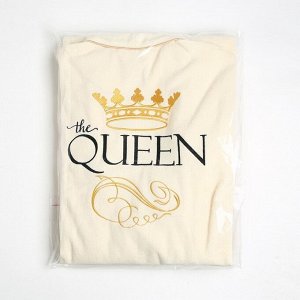 Халат махровый женский Queen размер, 100% хлопок