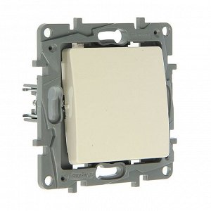 Выключатель Legrand Etika 672301, 1 клавиша, 10 А, скрытый монтаж, слоновая кость