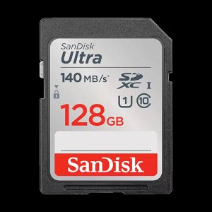 Карта памяти SDXC SanDisk 128GB Class 10 Ultra UHS-I 120MB/s (SDSDUN4-128G-GN6IN)