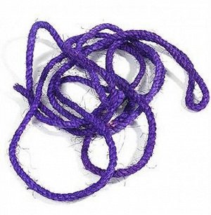 Шнур сизаль 405/30 5 мм х 3 м цвет фиолетовый