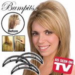 ЗАКОЛКА ДЛЯ ПРИДАНИЯ ОБЪЕМА ВОЛОС BUMPITS (БАМПИТС) 5 ШТУК О