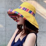 Летняя двусторонняя шляпа