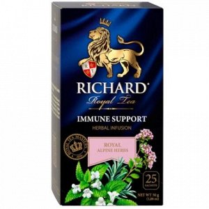 Чай Richard Royal Alpine Herbs Immune Surrort  фруктово-травяной 25 пак. сашет