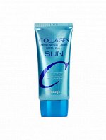 Enough Крем солнцезащитный увлажняющий с коллагеном - Collagen sun cream SPF50+/PA+++, 50г