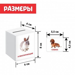 Сортер-копилка «Животные» по методике Г. Домана