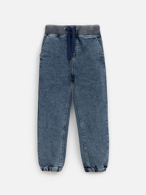 Брюки джинсовые детские для мальчиков Pojer холодный синий
