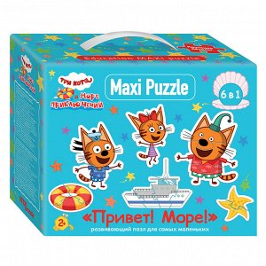 Мозаика "puzzle" 6в1 "Три кота"  68002
