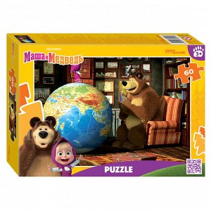 Мозаика "puzzle" 60 "Маша и Медведь (нов.)" 81241