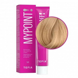 TEFIA Mypoint 10.00 Перманентная крем-краска для волос / Экстра светлый блондин натуральный, 60 мл EXPS