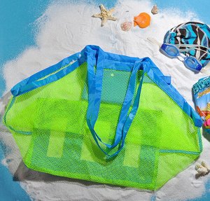 Сумка Пляжная сумка актуальна каждый сезон. Идеально подходит для отпуска на море. Стильная авоська дополнит любой летний образ. 

Сумка пляжная большая в разложенном виде имеет размер 45 * 45 * 30 см