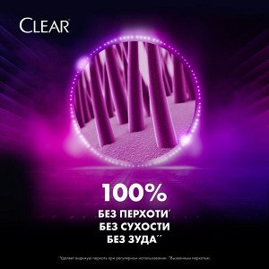 Clear женский шампунь против перхоти Защита от выпадения волос, с витамином В3 и аминокислотами 400 мл