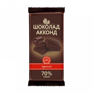 АККОНД горький шоколад 90 г (2бл*20шт) (Акконд)