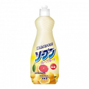 Жидкость для мытья посуды Kaneyo грейпфрут 600мл флакон /20