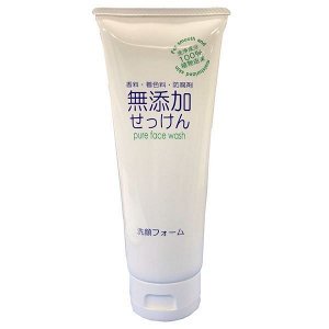 Натуральная очищающая пенка для лица без добавок Additive-free face wash 130г /36