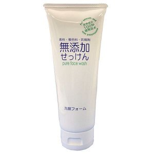 Натуральная очищающая пенка для лица без добавок "Additive-free face wash" 130 г / 36