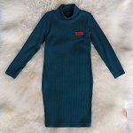 ПЛ386-Л Платье детское &quot;Футляр&quot; ЦВЕТ: ИЗУМРУД