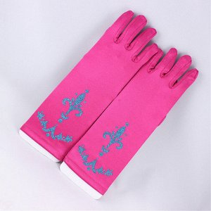 Перчатки для принцесс, цвет розовый
