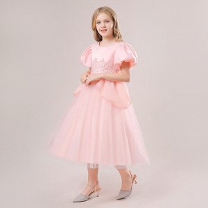 Платье детское, цвет розовый