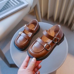 Туфли детские, цвет коричневый