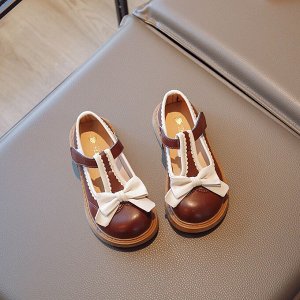 Туфли детские, цвет коричневый