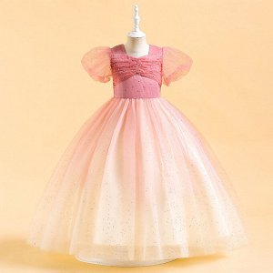 Платье детское, цвет розовый