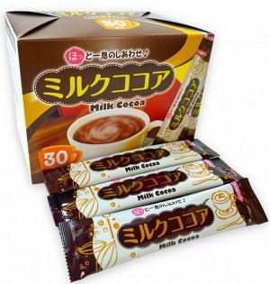 Какао растворимый Seiko Coffee с молоком (30 шт/уп) к/к 480г