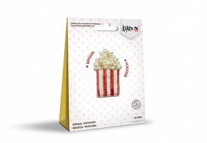 "Klart" набор для вышивания 10-004 "Брошь. Попкорн" 3 х 5 см