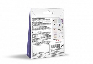 "Klart" набор для вышивания 10-016 "Брошь. Фиолетовый единорог" 5.5 х 9.5 см