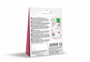 "Klart" набор для вышивания 10-020 "Брошь. Клубника" 4.5 х 6 см