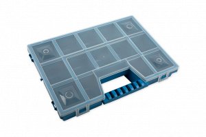 "Gamma" Коробка для шв. принадл. OM-010 пластик 35.5 x 31 x 6 см синий