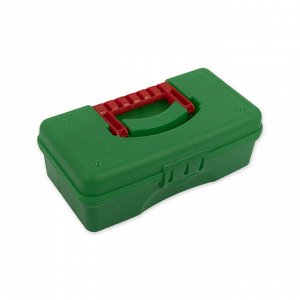 "Gamma" Коробка для шв. принадл. OM-015 пластик 23.5 x 12.5 x 8 см зеленый