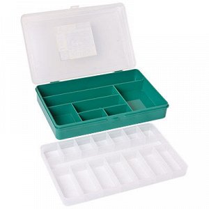 "Тривол" Коробка для мелочей №3 пластик 23.5 x 15 x 5 см малиновый